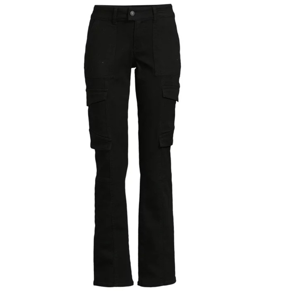 Madden NYC Juniors Mid Rise Cargo Utility Pants Sz 9